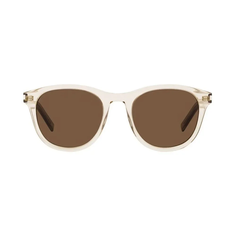 NWT SAINT LAURENT TRANSPARENT YELLOW UNISEX SUNGLASSES
